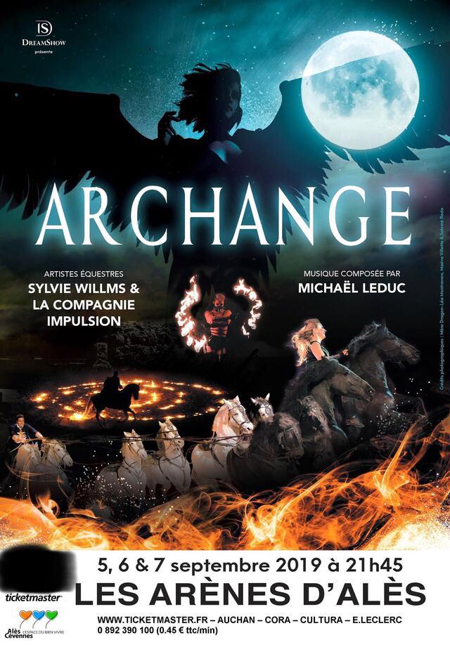 Danseuse aux Arènes d’Ales avec Live Unity