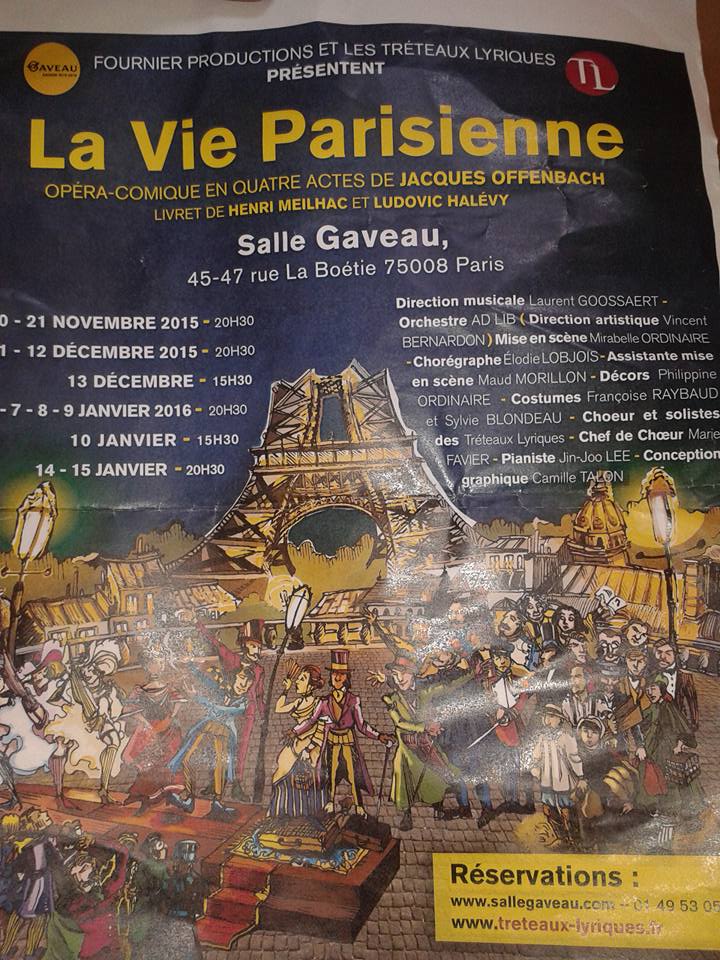 Chorégraphe de La vie Parisienne