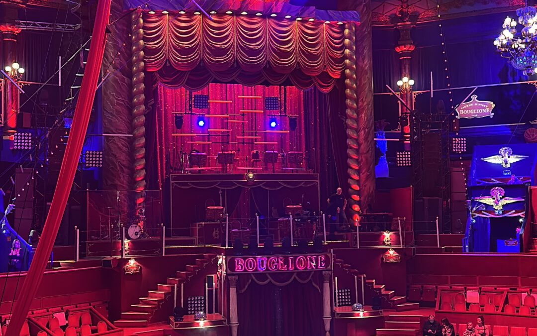 Tissu aérien au Cirque d’Hiver Bouglione