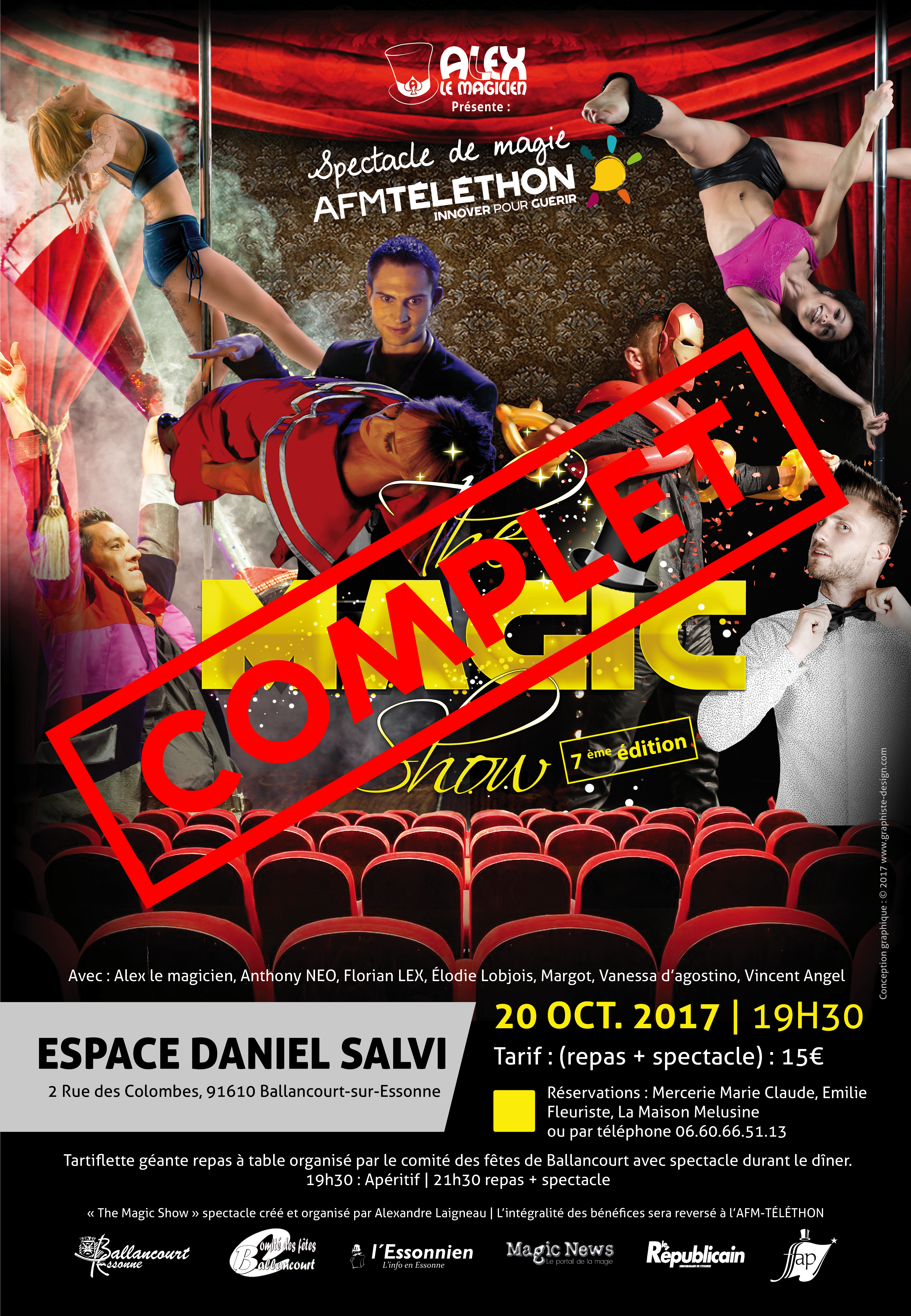 20 Octobre 2017 – Magic Show 7eme Edition