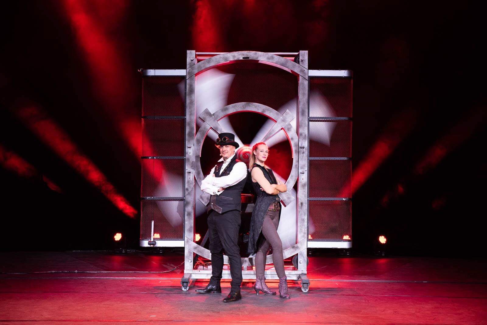 Chronos, nouveau spectacle du parc Asterix